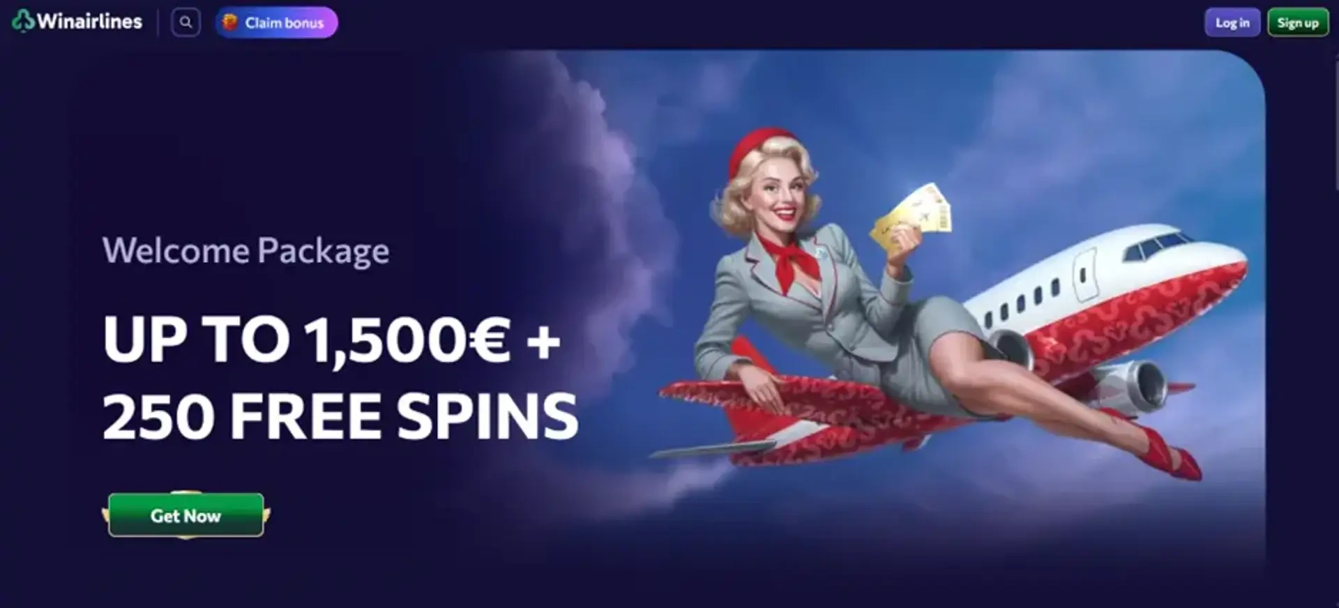 Winairlines Casino - Krypto-freundliches Online Casino 2026