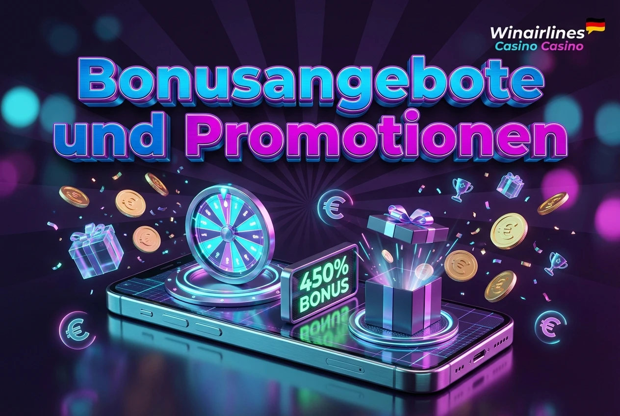 Bonusangebote und Promotionen