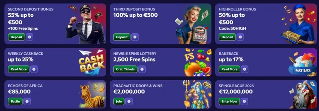 Winairlines Casino - Krypto-freundliches Online Casino 2026 Casino